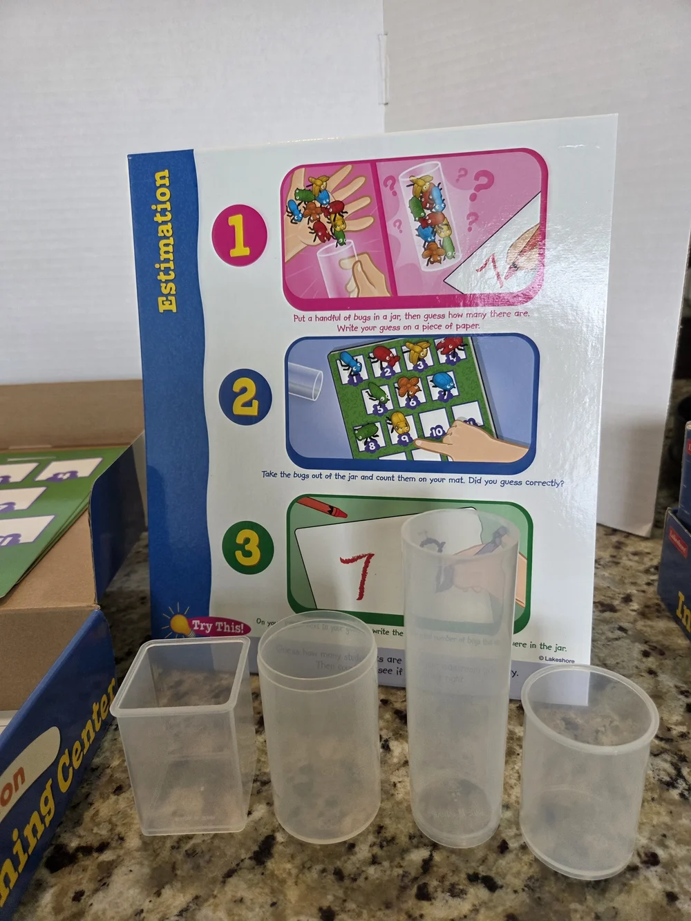 Lakeshore Learning Instant Learning Center Estimation Math TT956 Bugs Homeschool